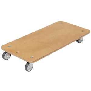 p4647-skateboard-with-simple-wheels-kuebler-sport-maxi-natural-80x40-cm